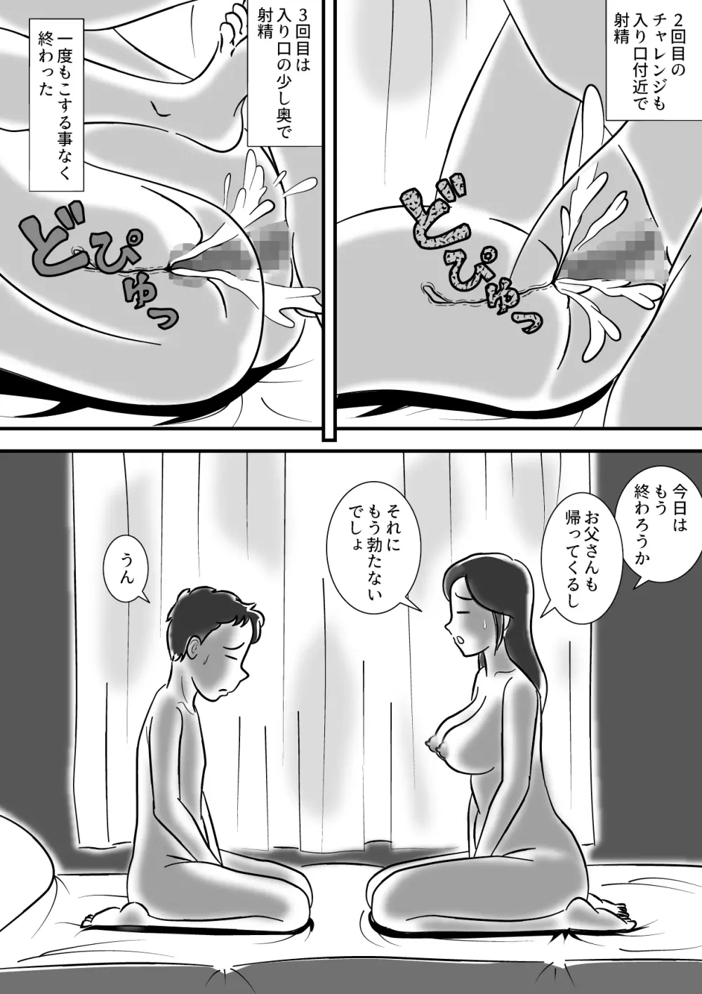 お母さんと早漏息子 Page.17