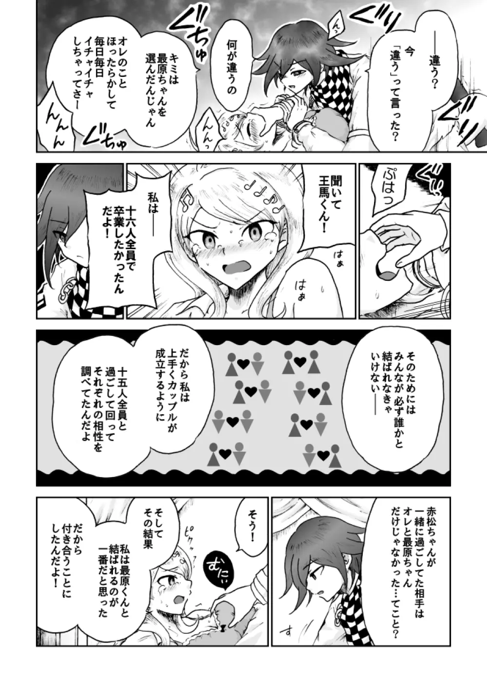 【web再録】最赤：王赤＝２：８の紅鮭軸ゲスエロ凌辱NTR漫画 Page.12