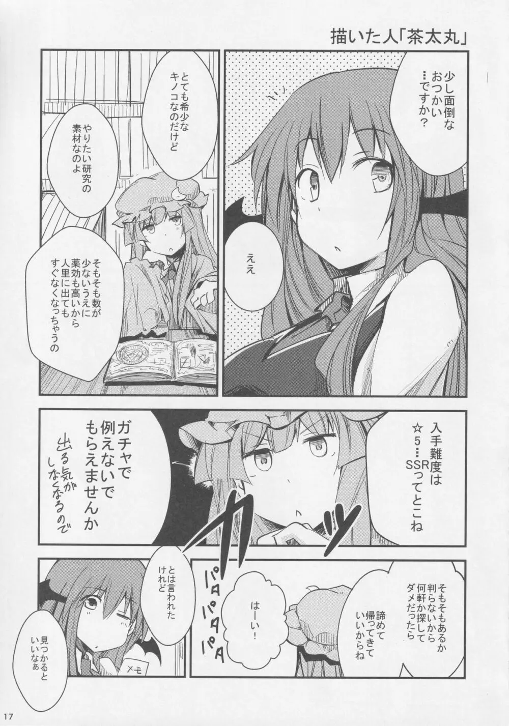 (例大祭14) [藤原家 (よろず)] 東方お買い物合同誌 side [adult] オカイモノガタリ (東方Project) Page.16