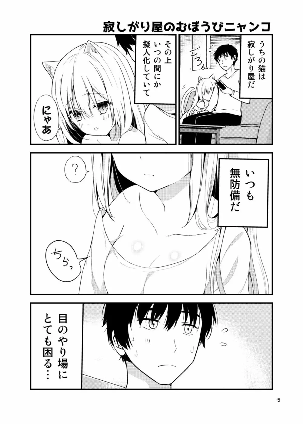 寂しがりむぼうびニャンコ Page.5