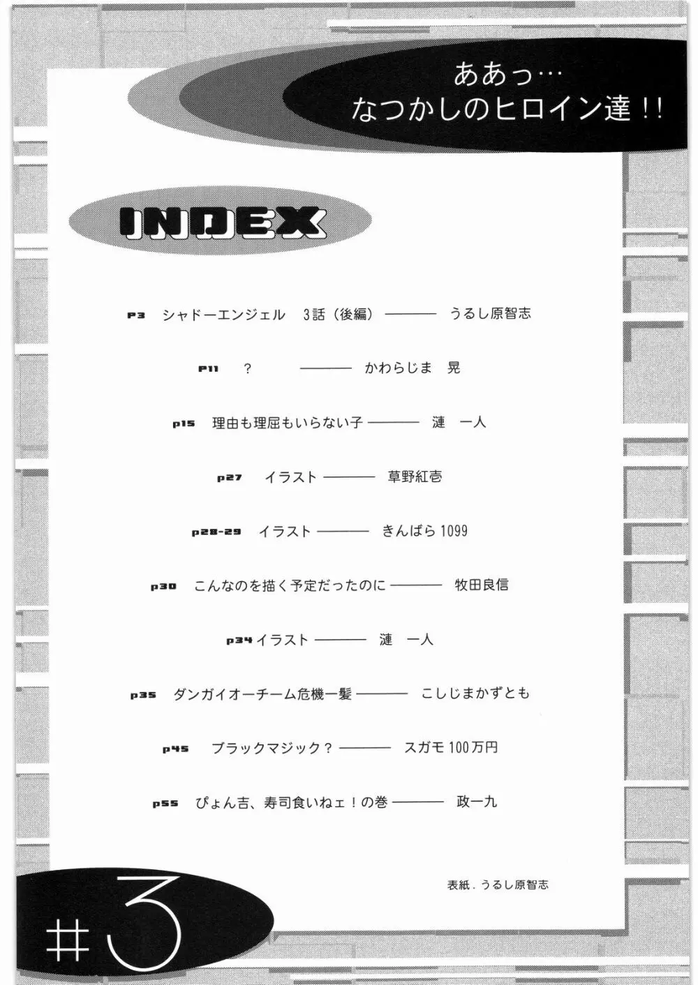 ああっ…なつかしのヒロイン達!! 3 Page.3