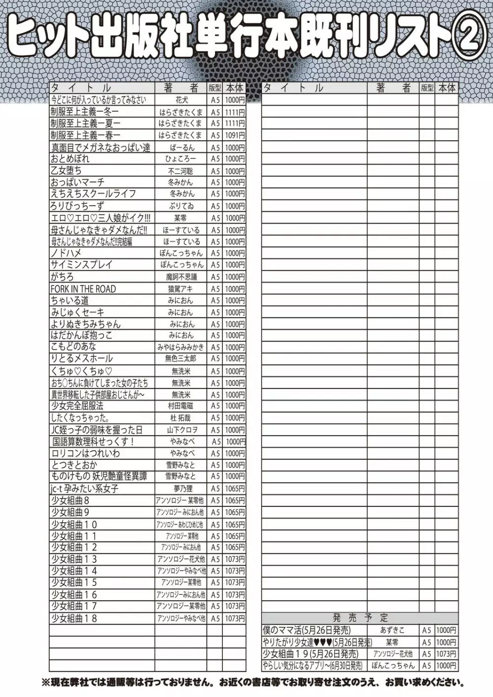 COMIC 阿吽 2021年6月号 Page.518