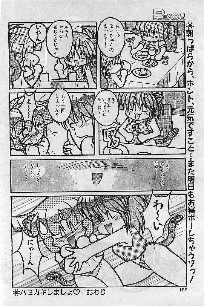 COMIC ピーチクラブ Vol.4 1996年01月号 Page.182