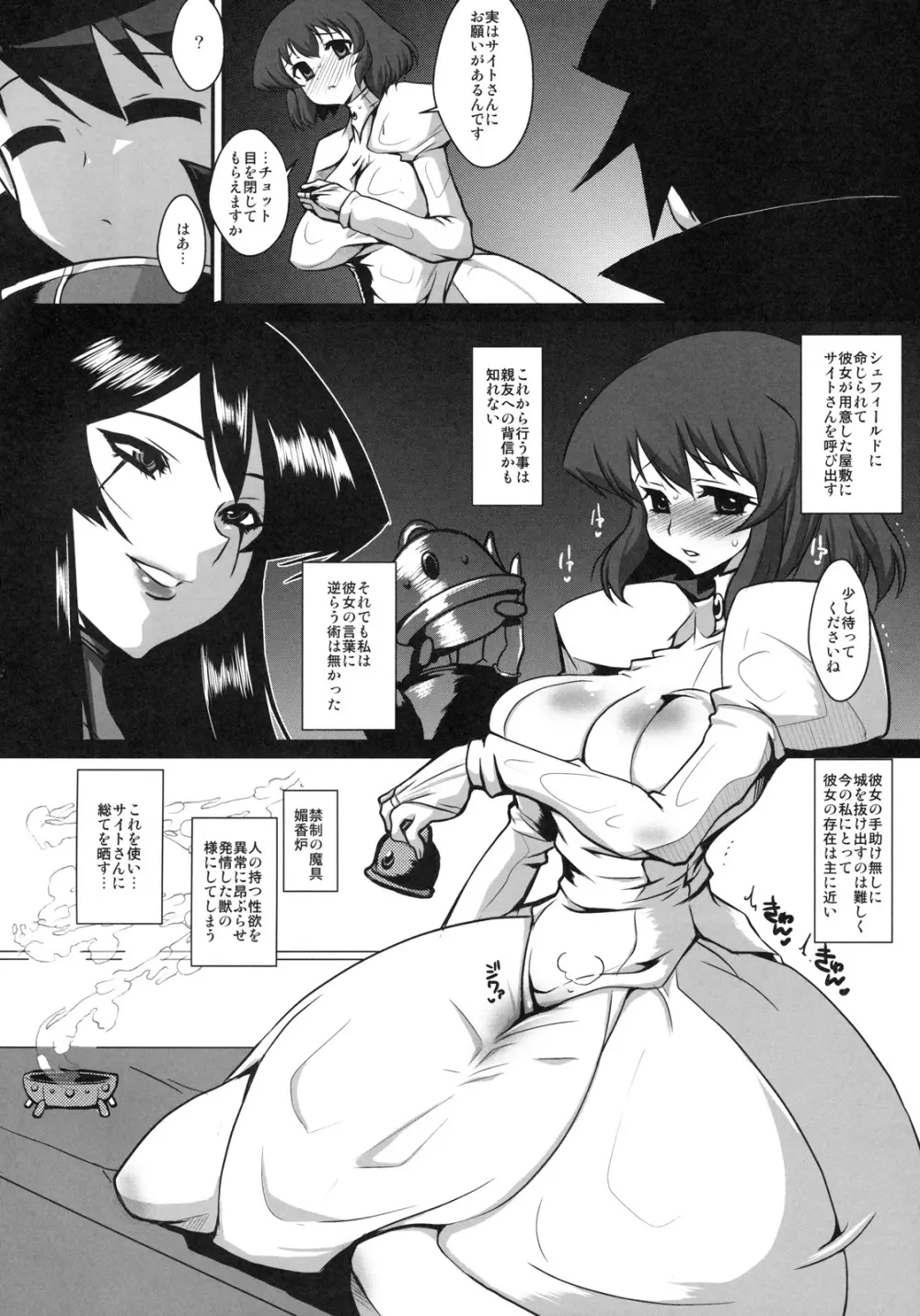 高貴なる淫靡女王 Page.17