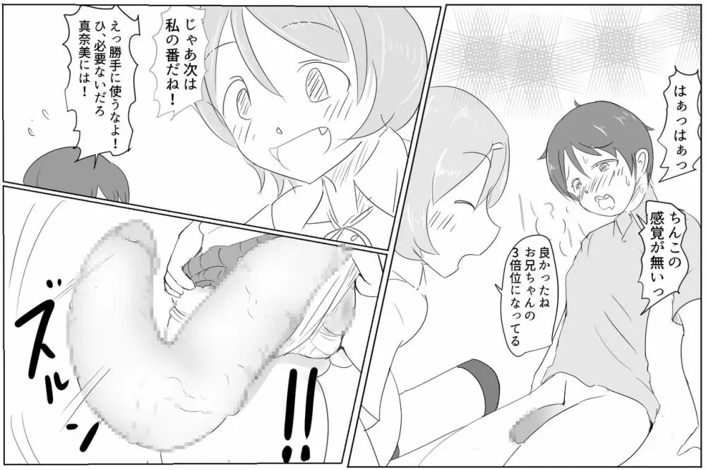 お兄ちゃんとペニス増大ポンプを使おう Page.10