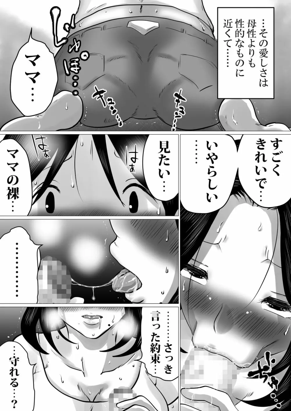 実の母子で背徳SEXをしまくった、とある夏の一日。 Page.26