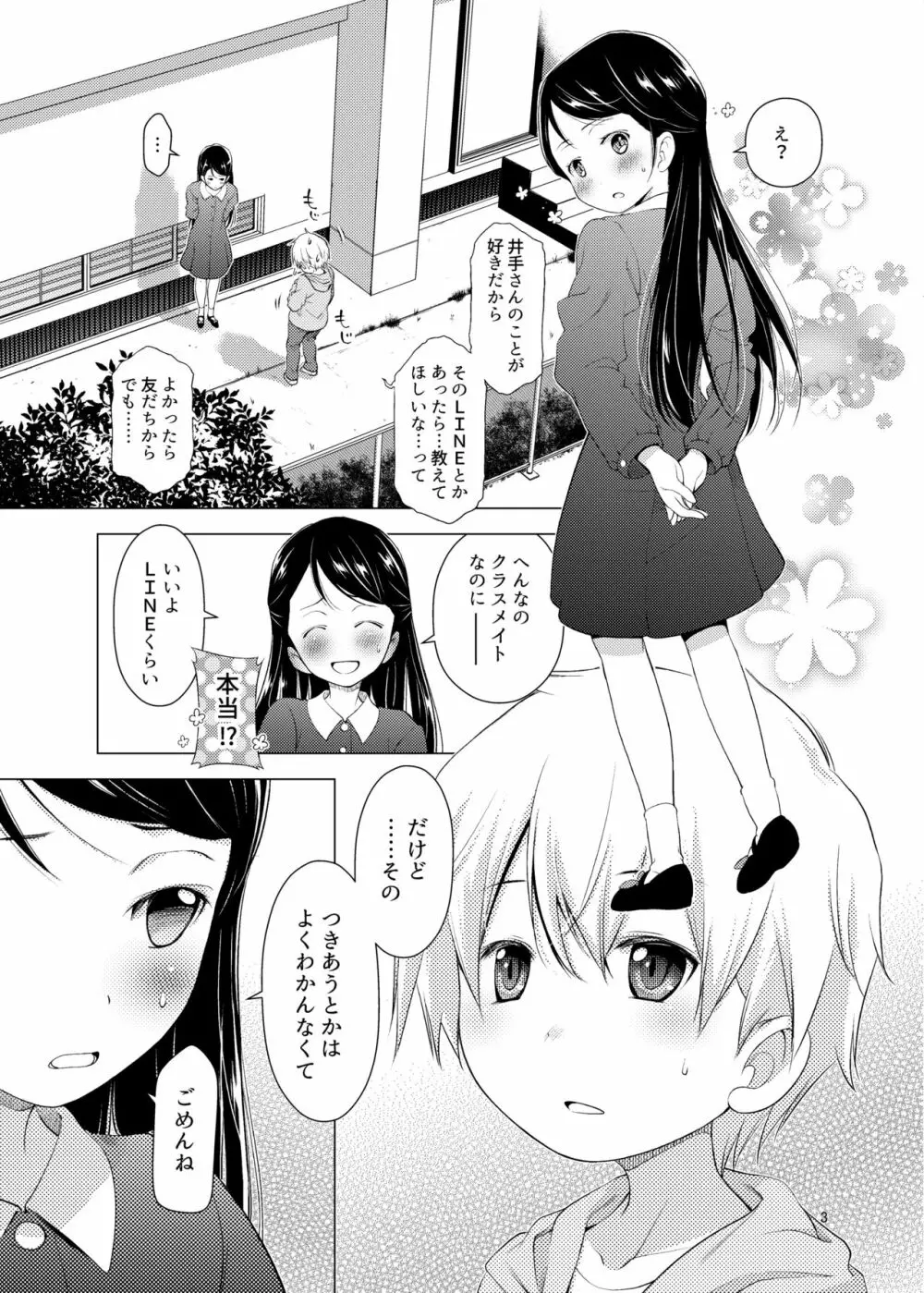 誰ニモ云ワナイデ Page.3