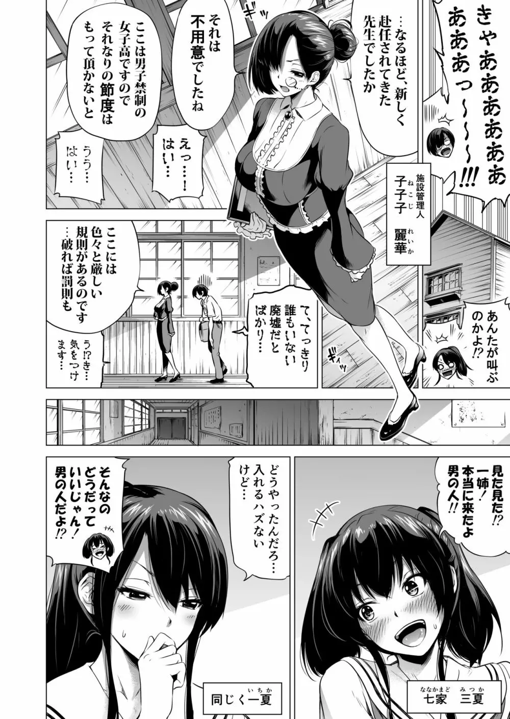 七夏の楽園1~田舎の学校で美少女ハーレム♡~皆で恋人ごっこ編 Page.10