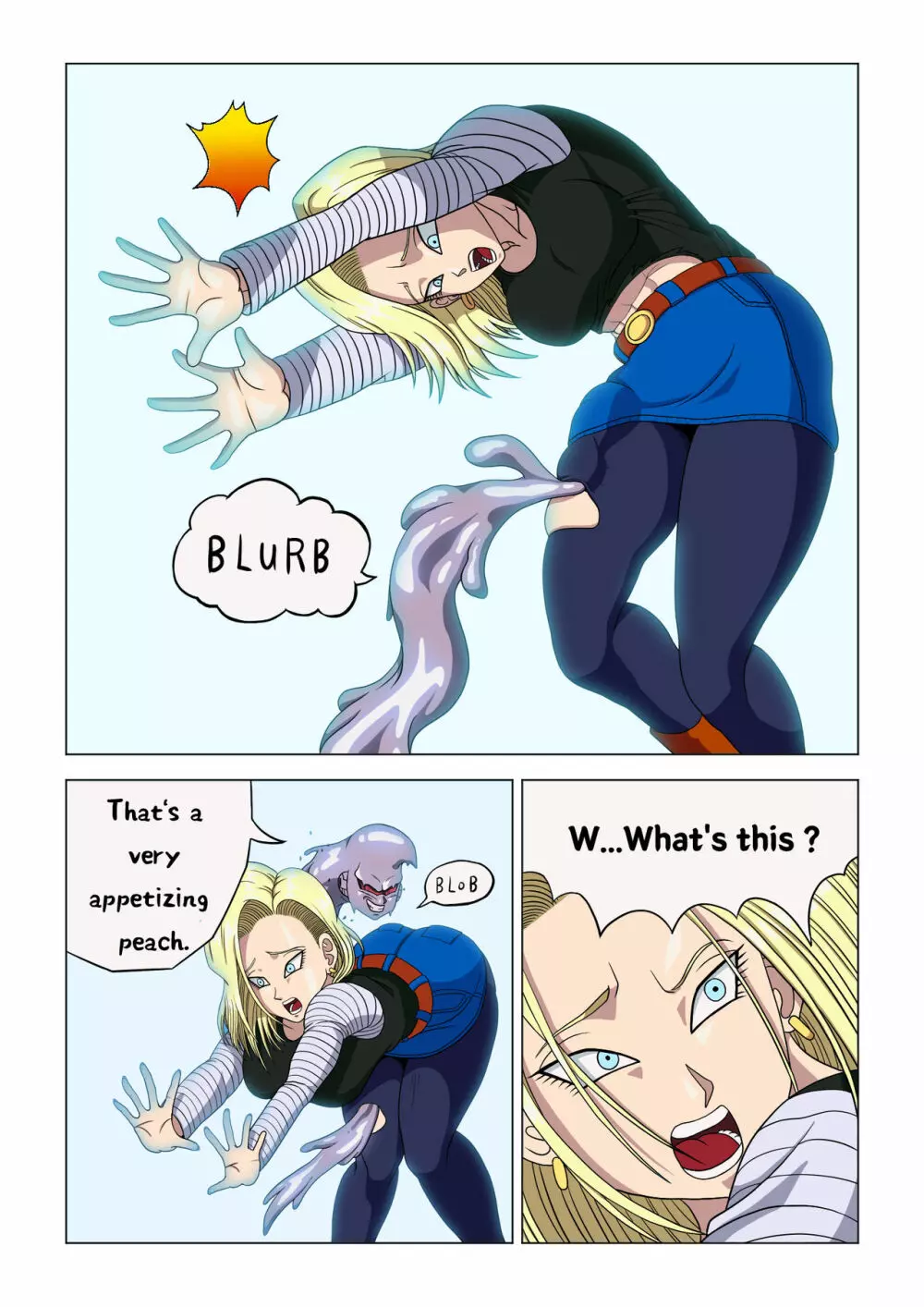 Android 18 vs Baby Page.10