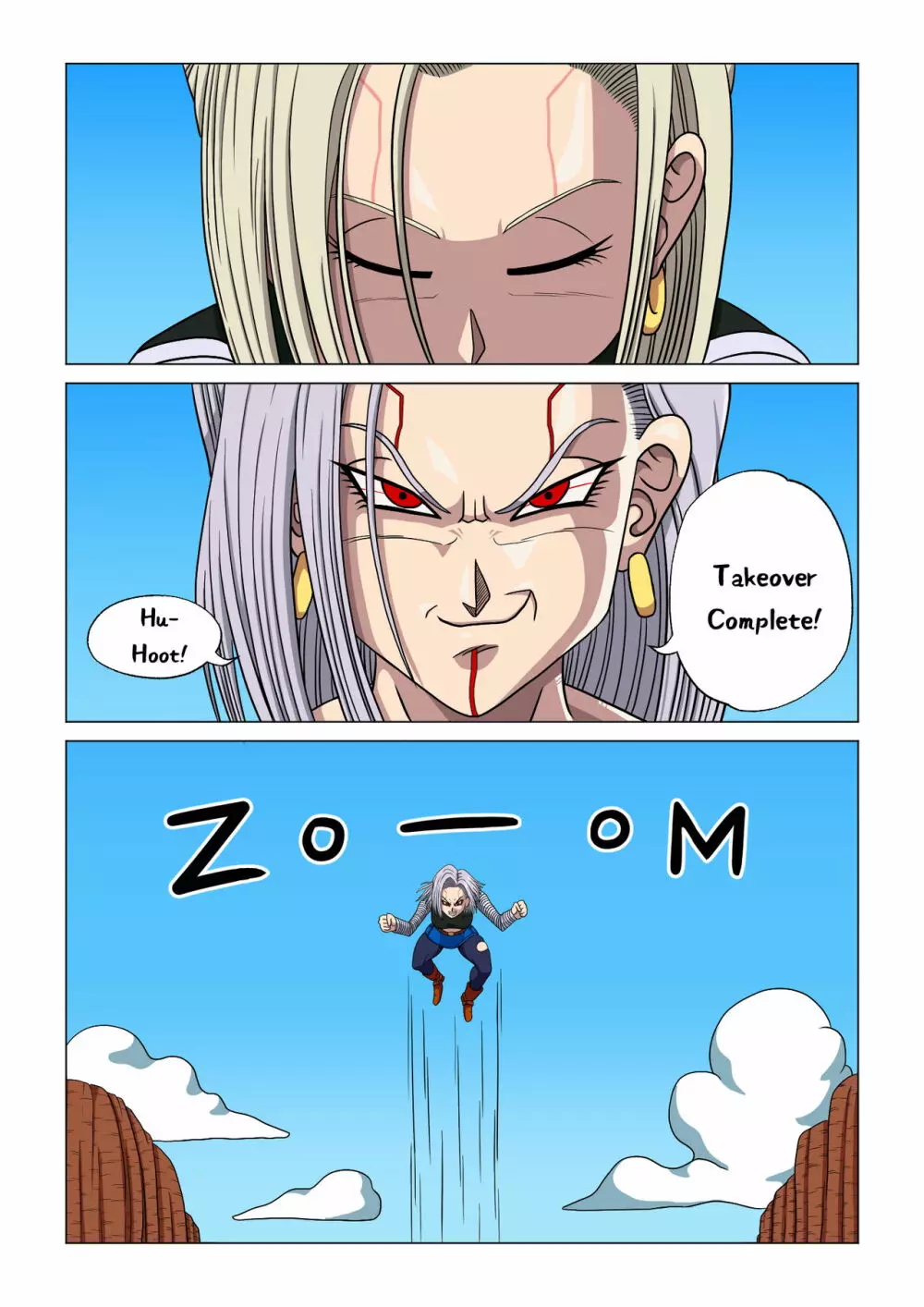 Android 18 vs Baby Page.14