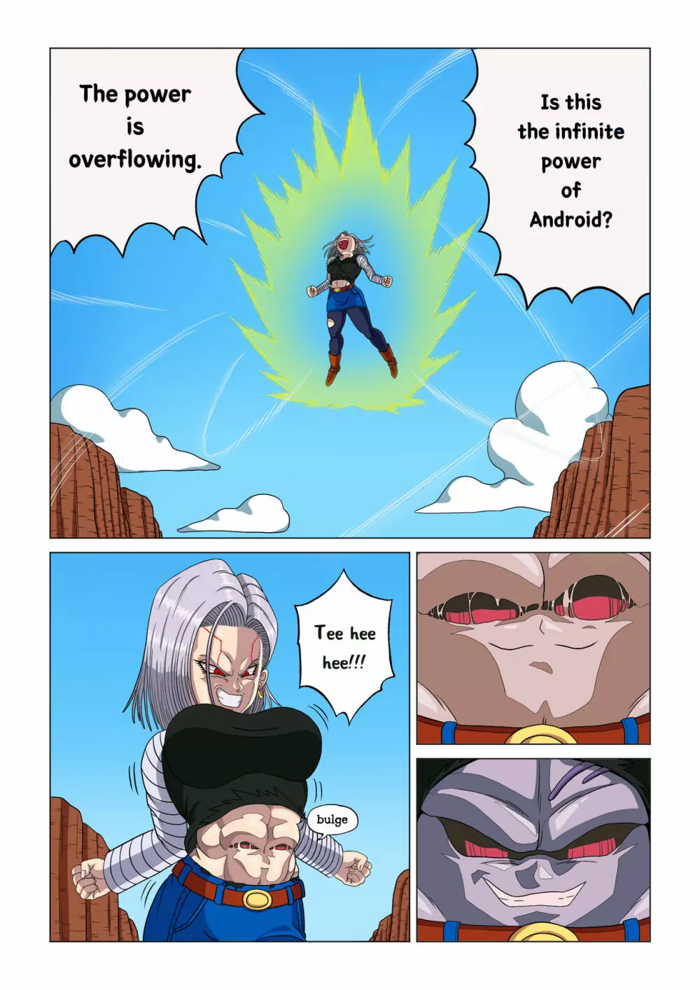 Android 18 vs Baby Page.15