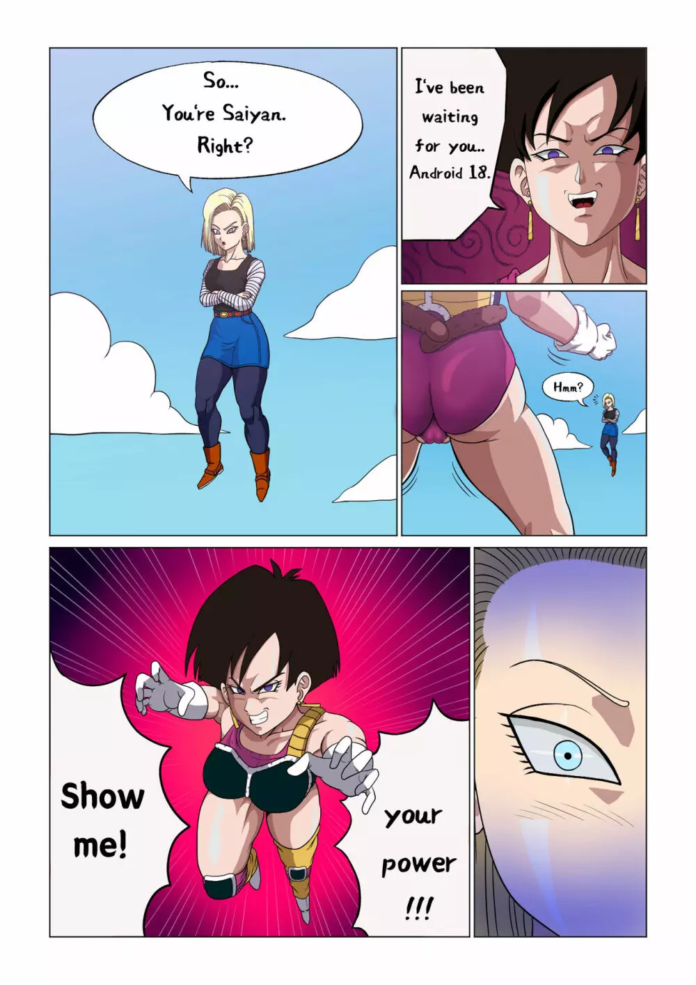 Android 18 vs Baby Page.2