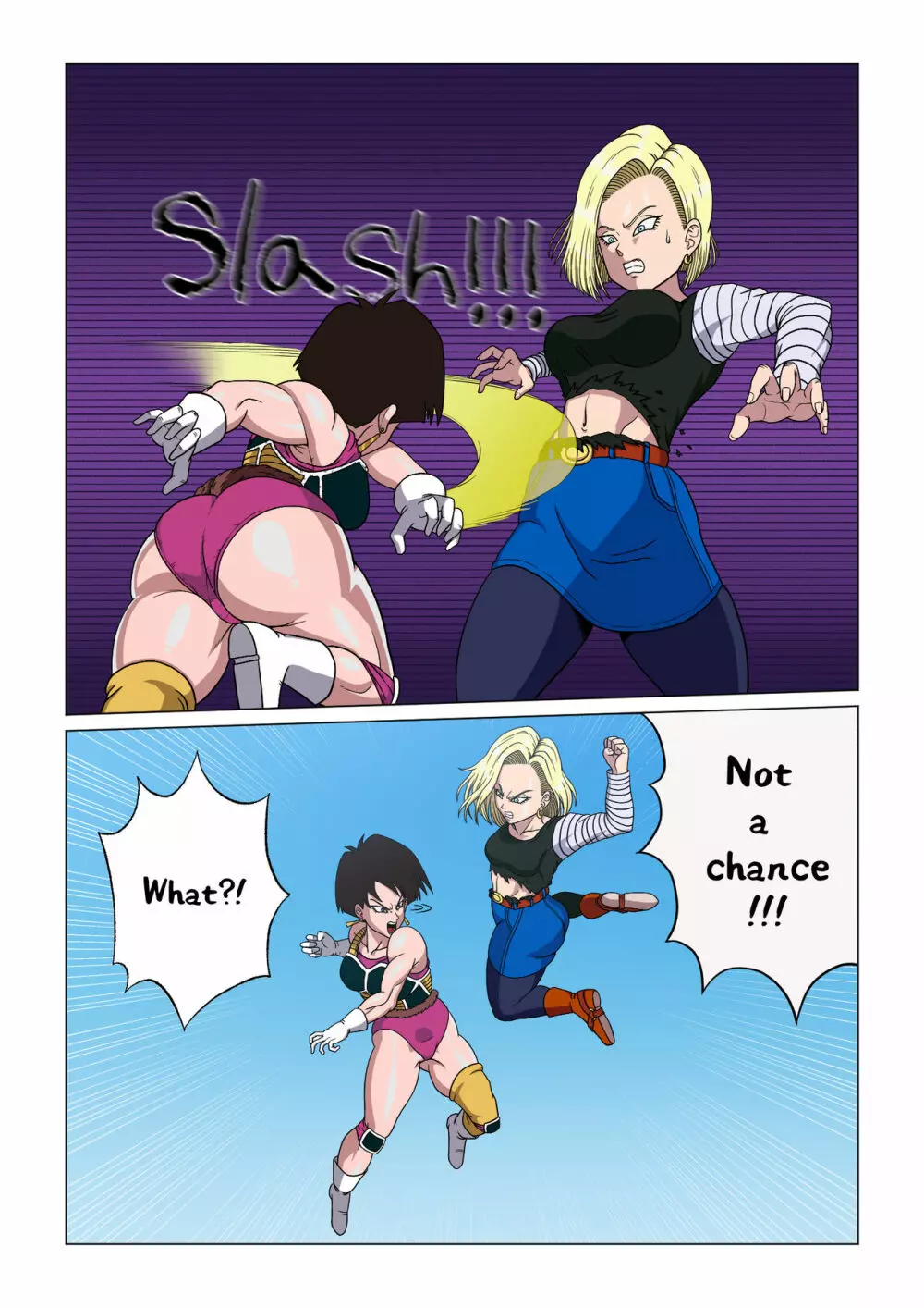 Android 18 vs Baby Page.3