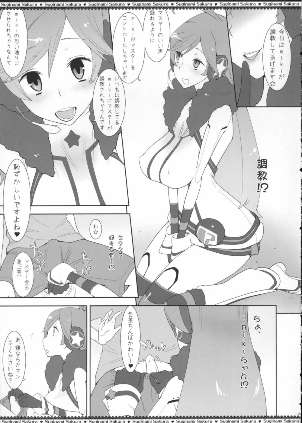 mikiちゃんのマスター搾り Page.4