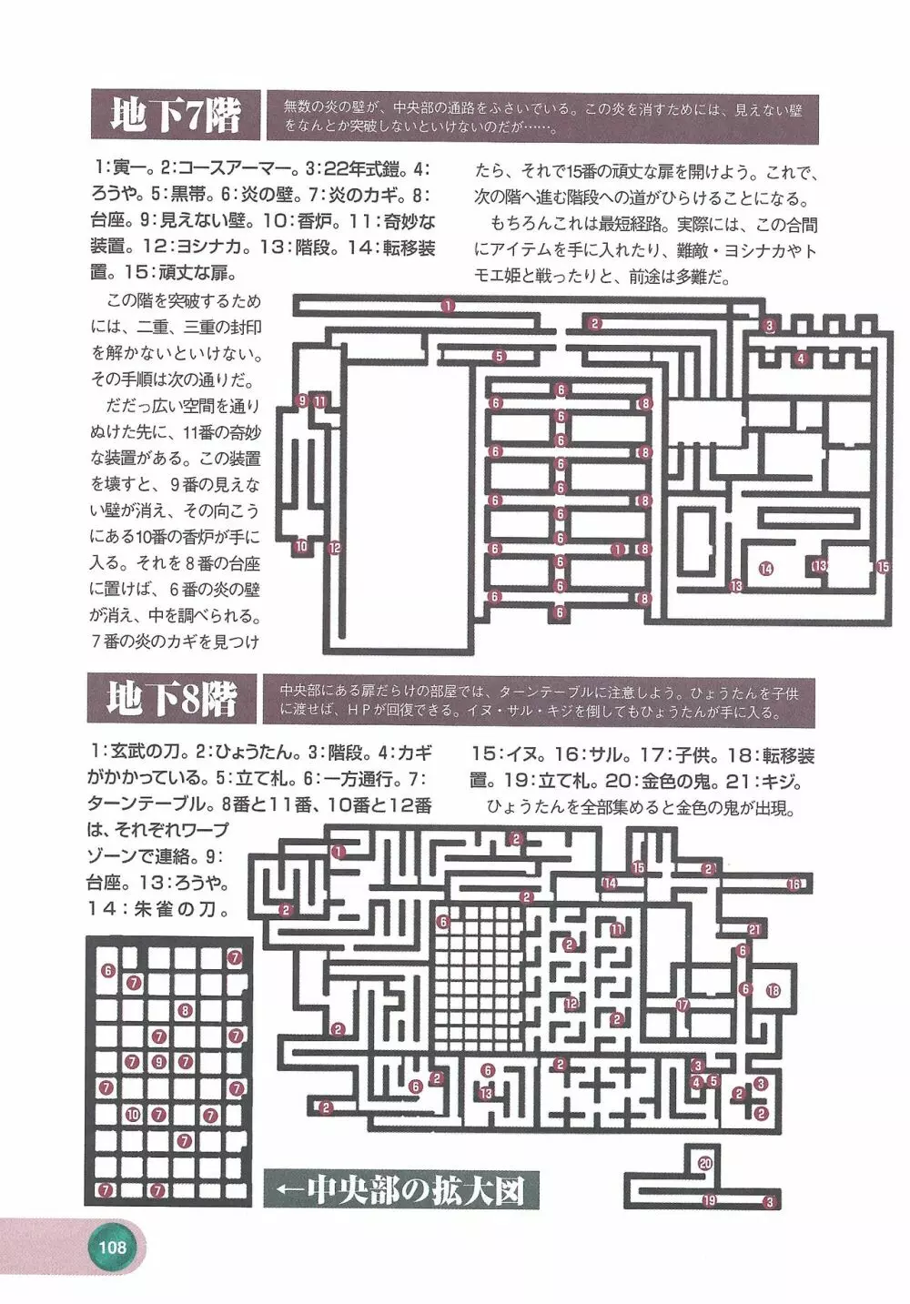 アリスソフト公式完全必勝ガイド2 Page.110