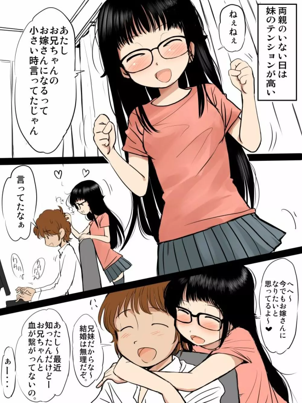 お兄ちゃんが大好きな妹ちゃん Page.3