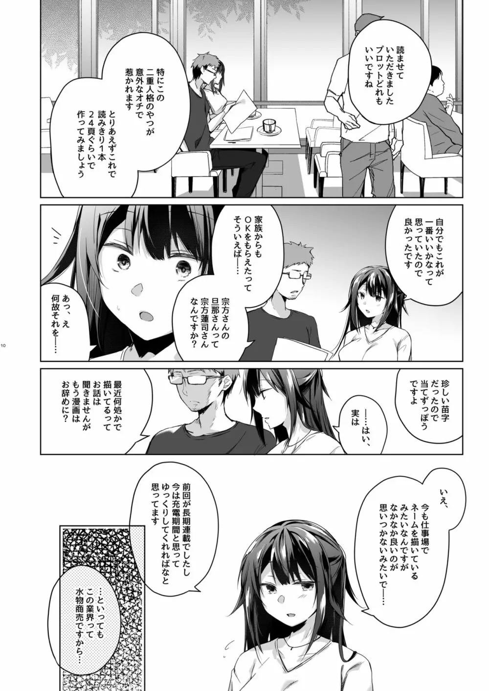 同人イベントの出張編集部に行った日から妻の様子が… Page.8