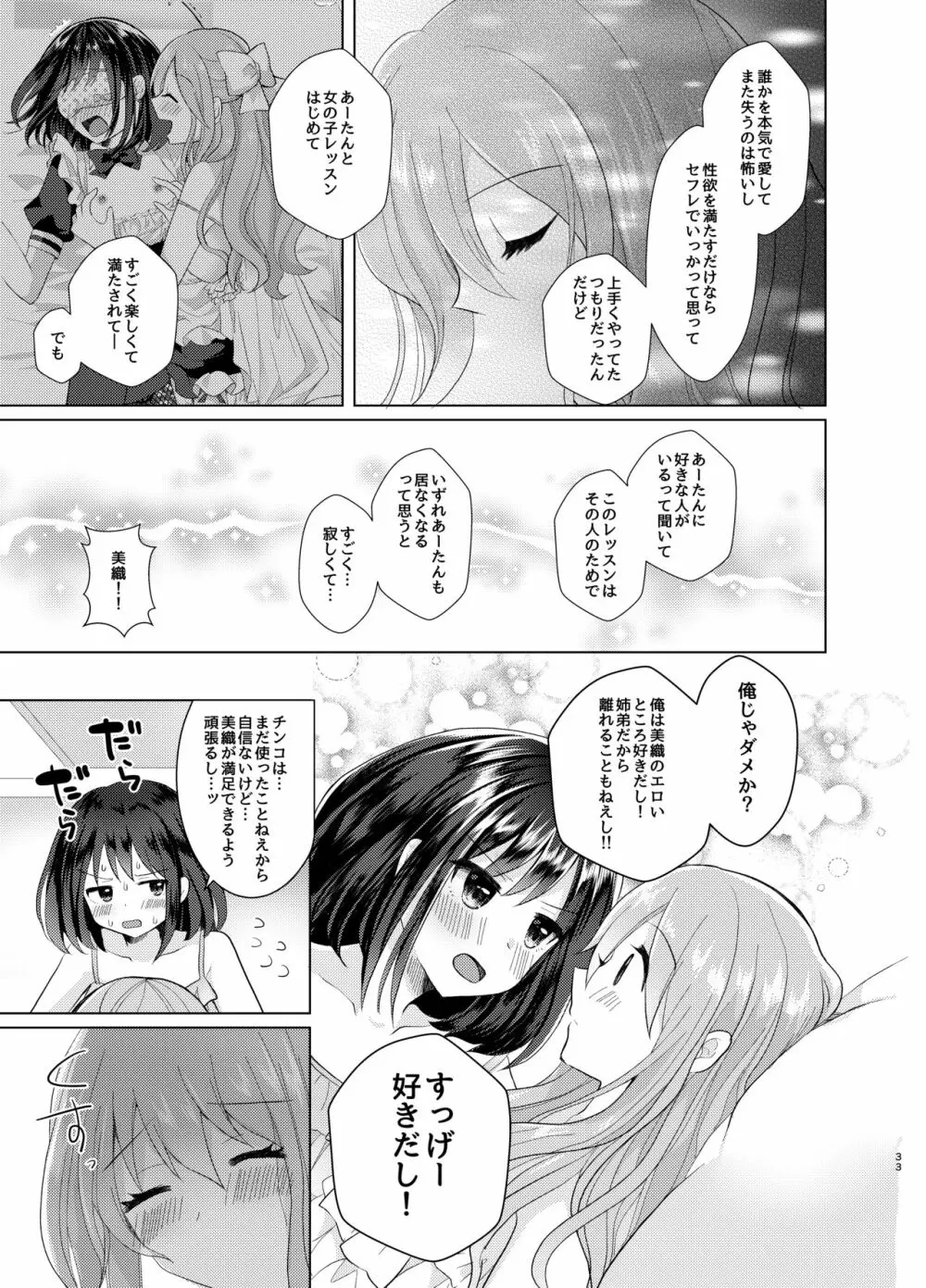 俺と姉貴の女のコライフ3 Page.32