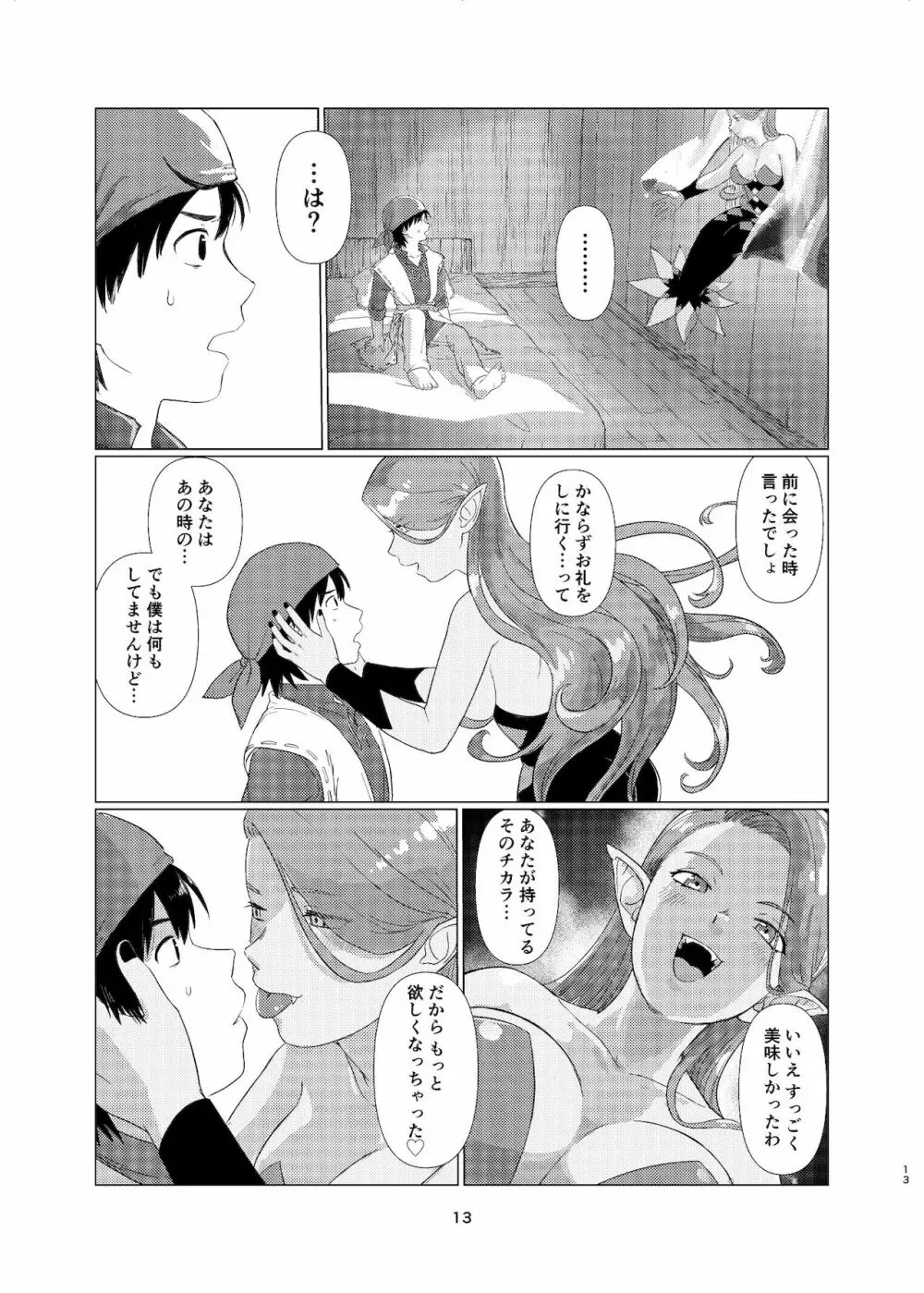 ウィッチレディさんに死ぬほど愛される本 Page.12