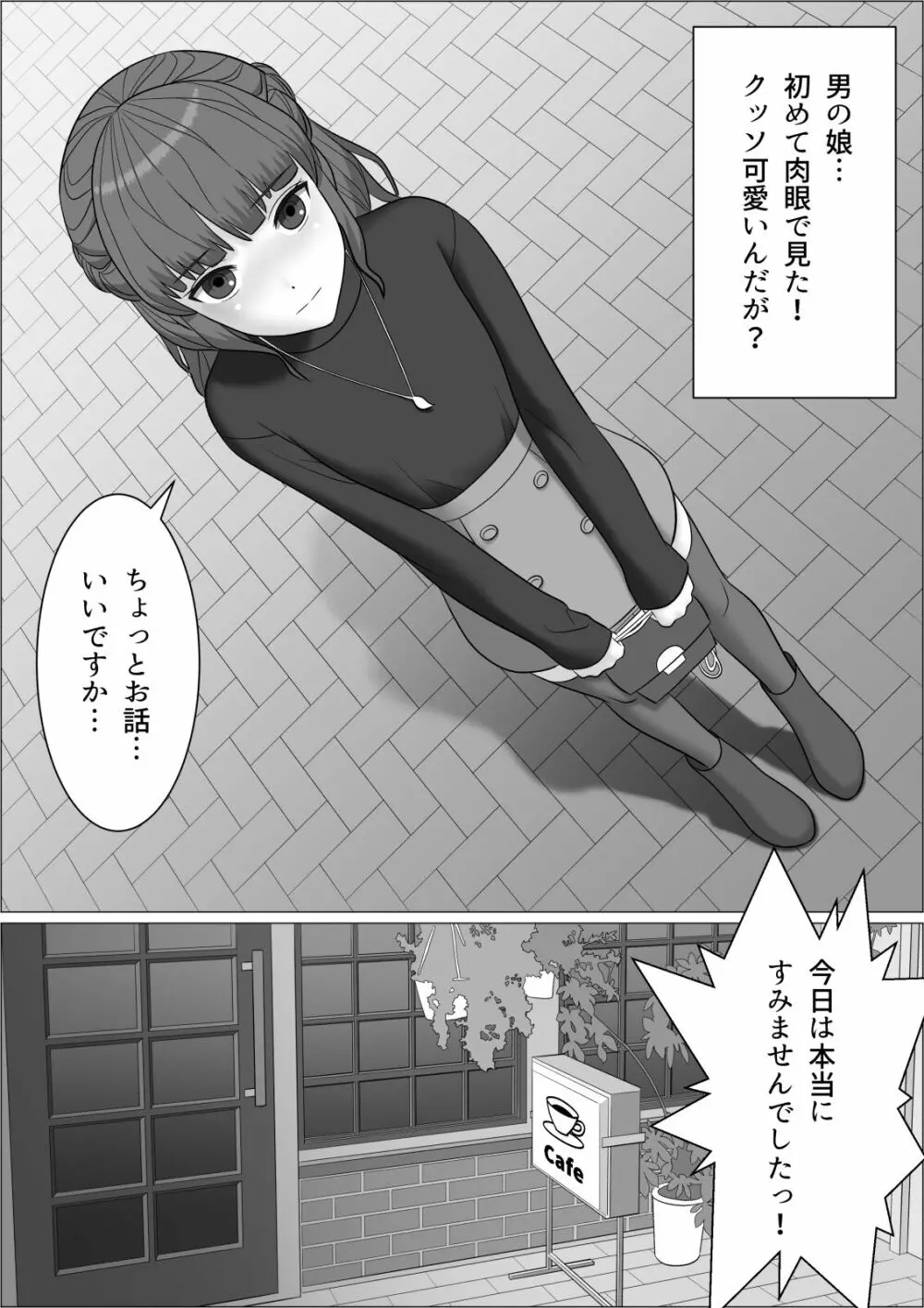 チンポレディ 2 ふたなり腐女子と男の娘 Page.22