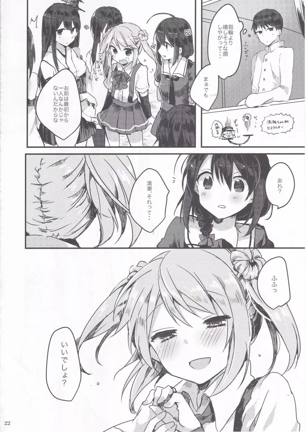 満潮ちゃんは素直になれない Page.23