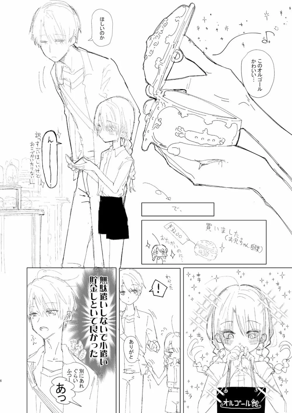 兄妹、旅行する。 Page.6