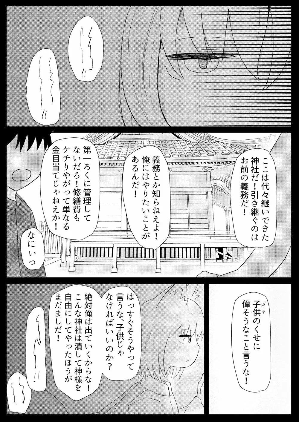 お狐様と昼間から Page.35