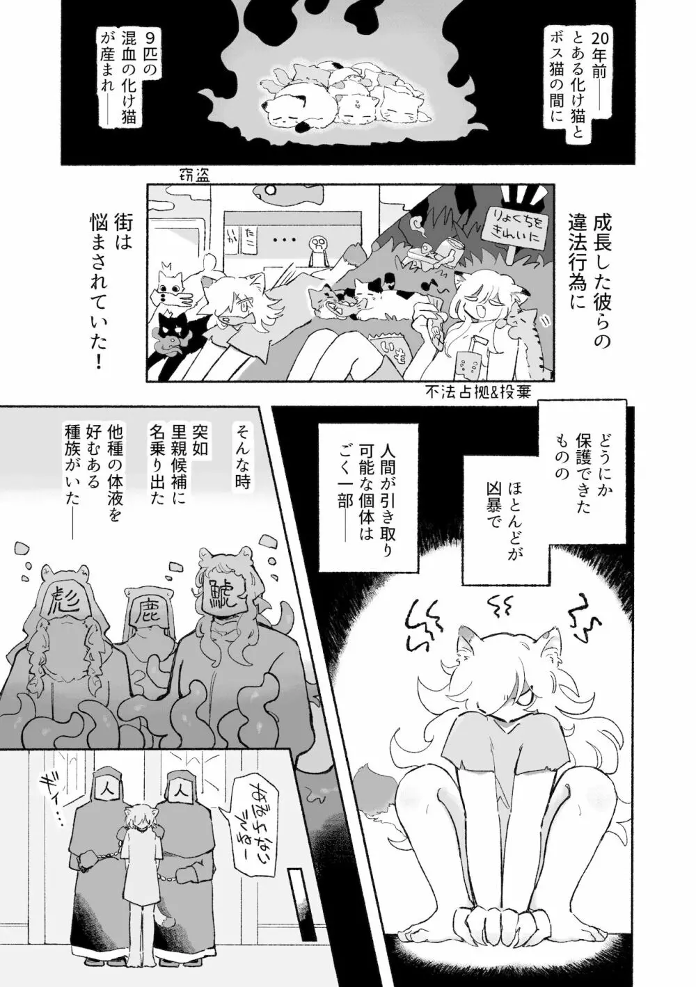 ねこちゃんはきゅうすいき Page.2