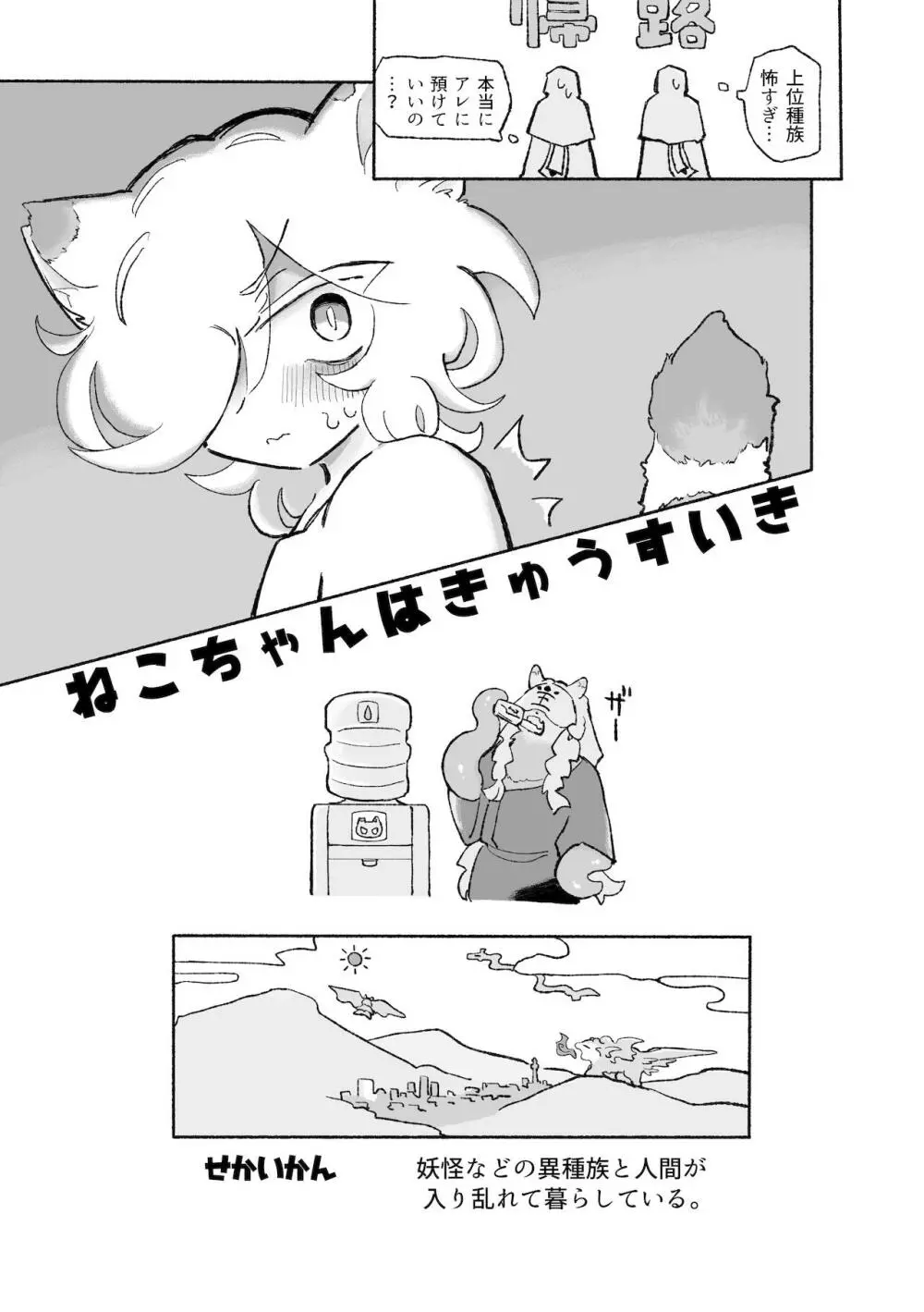 ねこちゃんはきゅうすいき Page.6