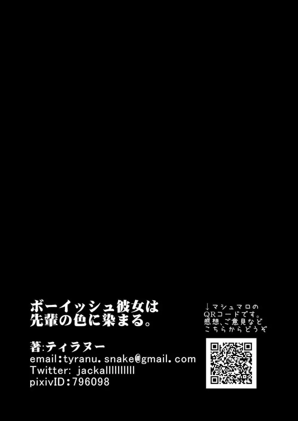 ボーイッシュ彼女は先輩の色に染まる Page.53