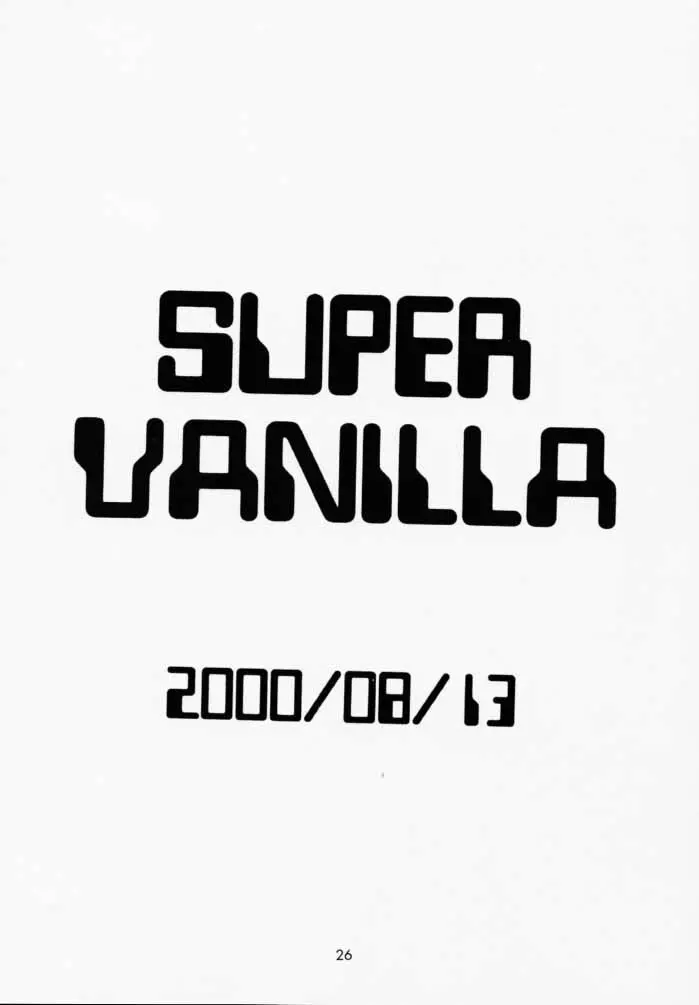 SUPER VANILLA Page.25