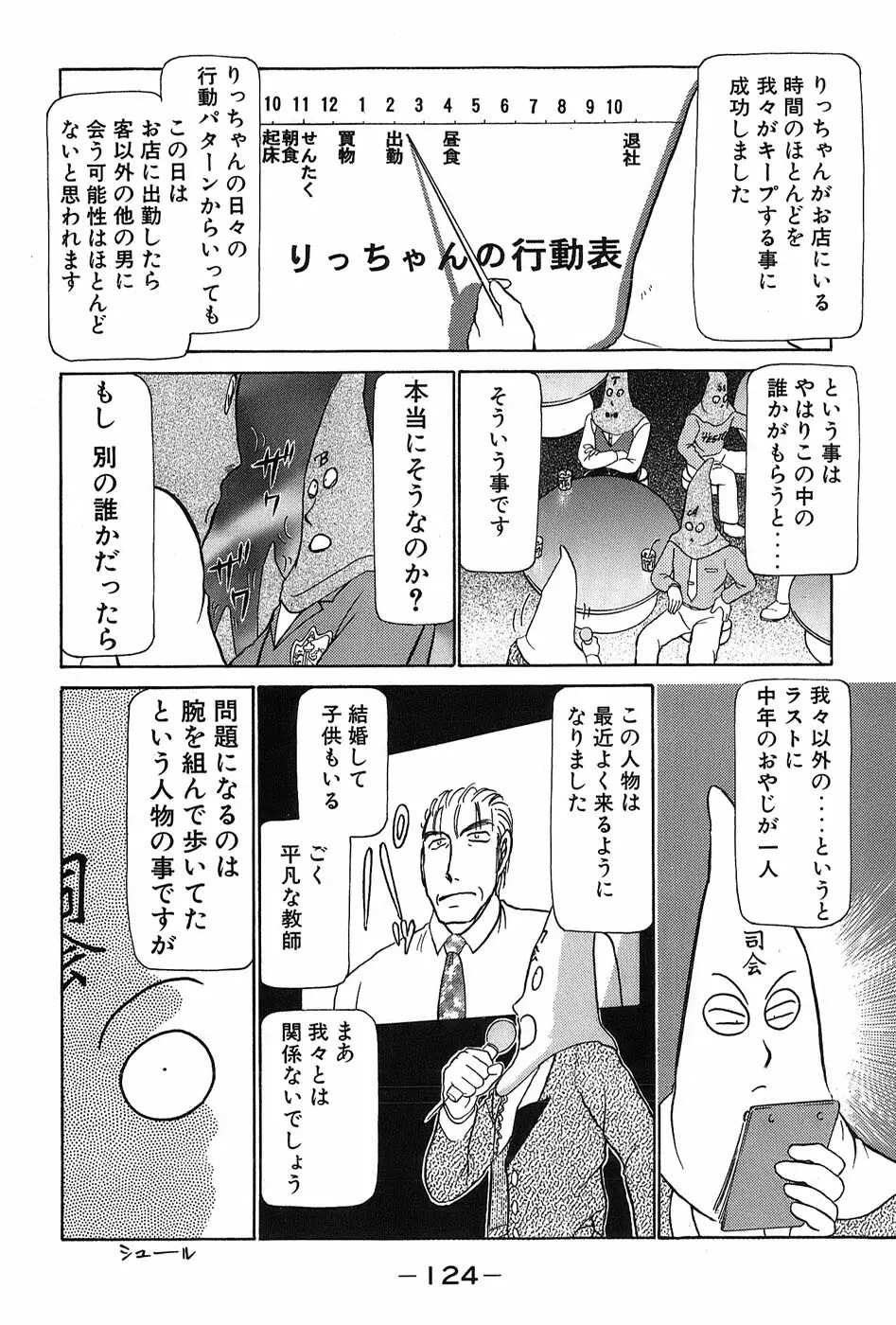 りっちゃんのくちびる 第03巻 Page.127