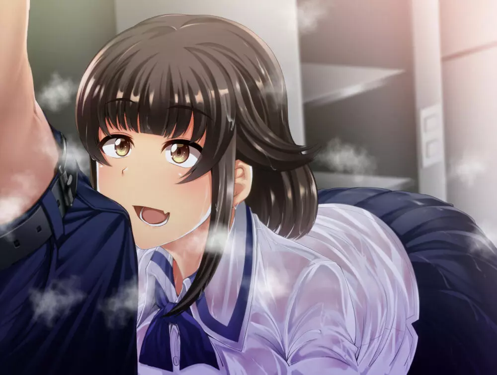 わんこ系後輩彼女に蒸れ蒸れのくっさ~い匂いとチンカスを味わってもらう Page.18