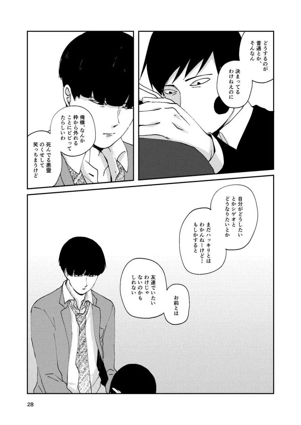 【R18】ふつうの友達（Web再録） Page.27