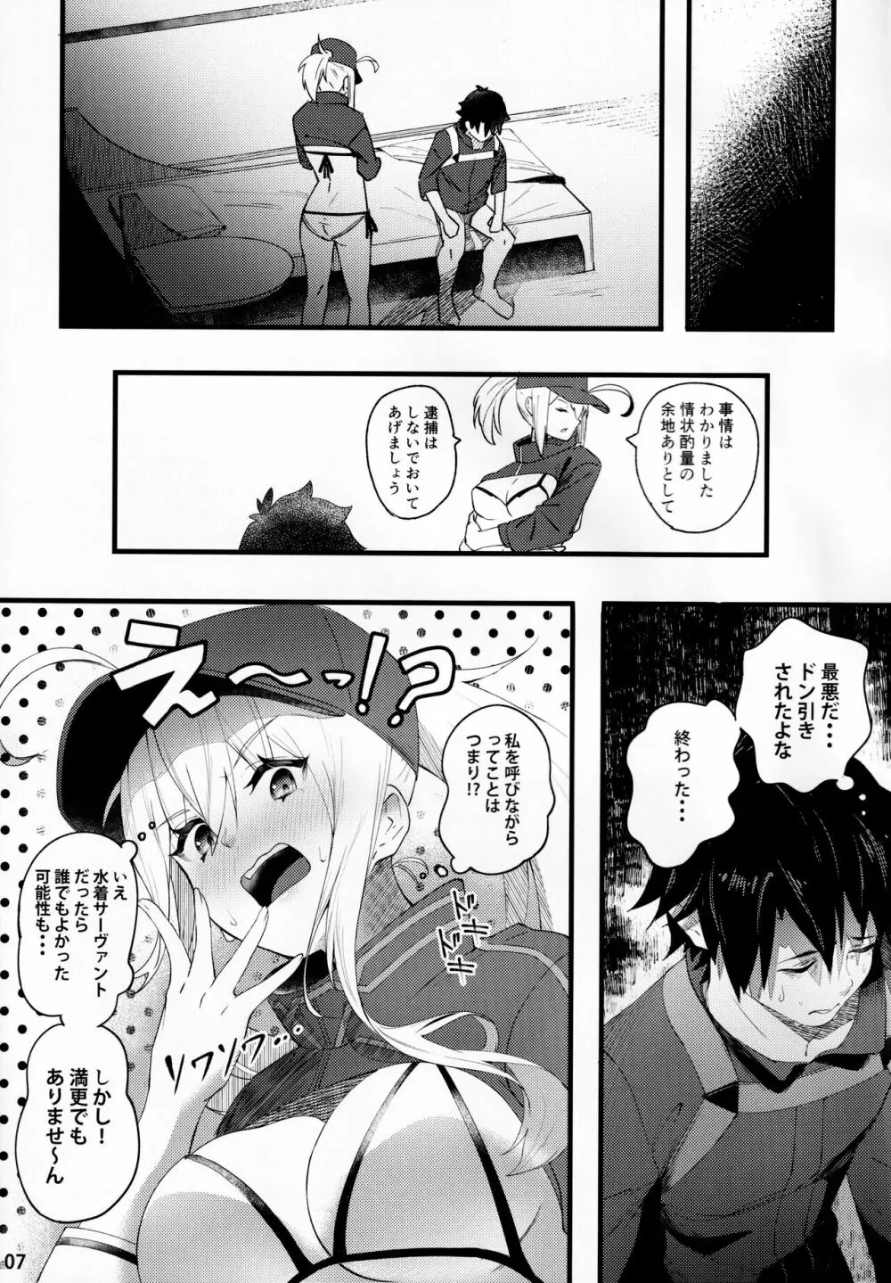 In Sci-Fi 藤丸立香はヒロインXXと懇ろになれるか Page.8