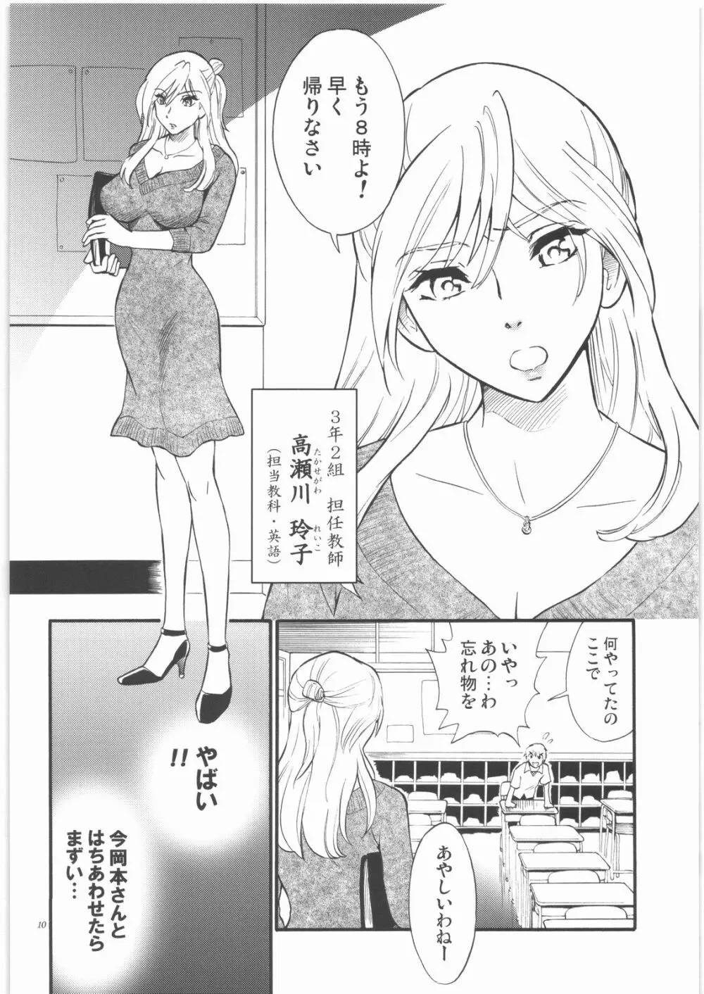 先生は罠の香り Page.9