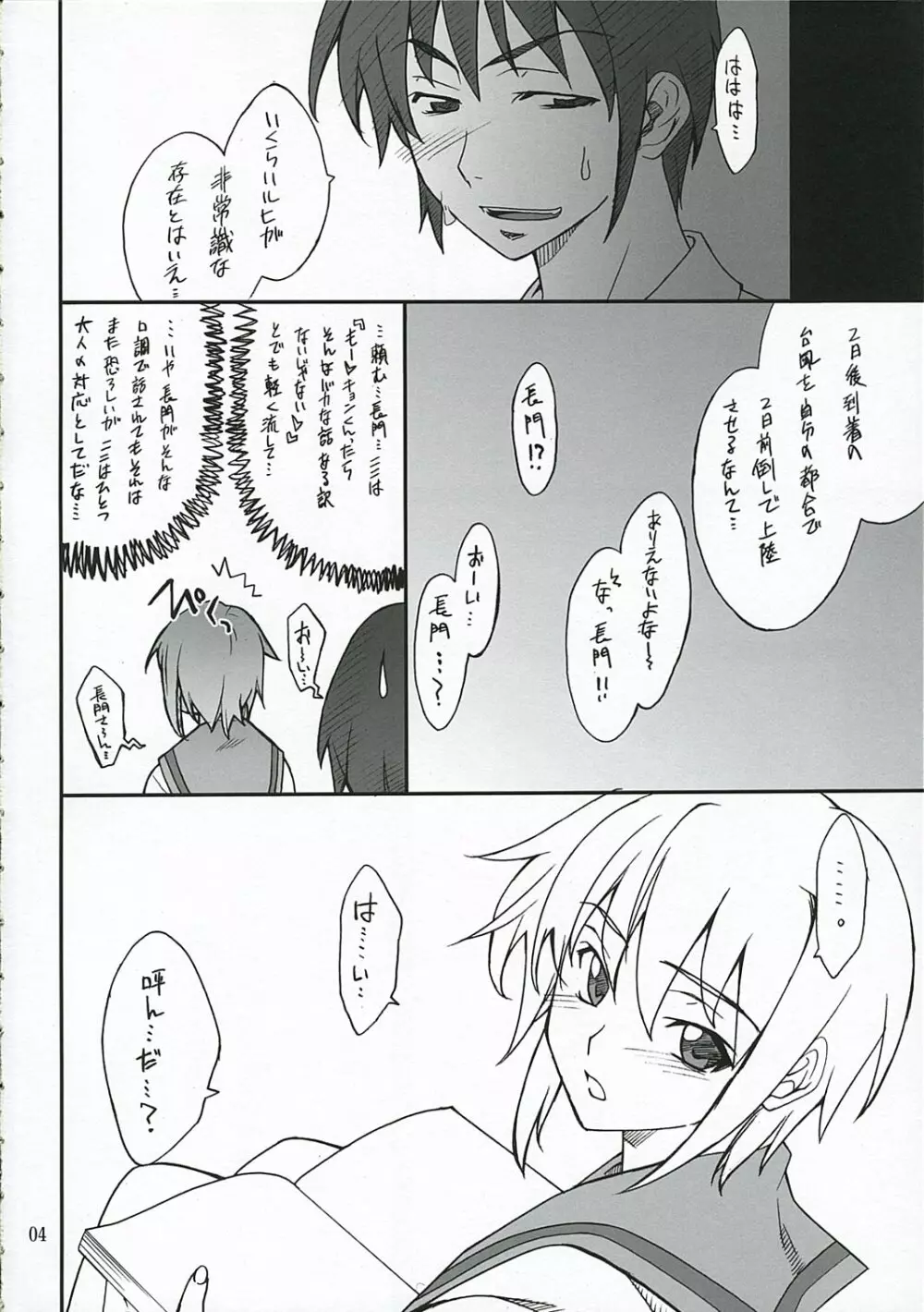 妄想でしょでしょ? 長門さん暴走です!? Page.3