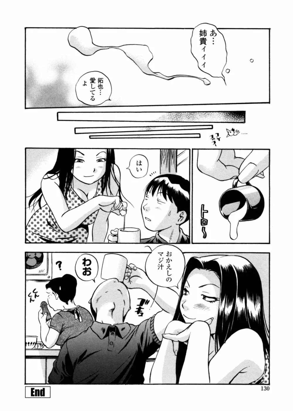 はみ乳お姉さん ~金曜日は変態~ Page.128