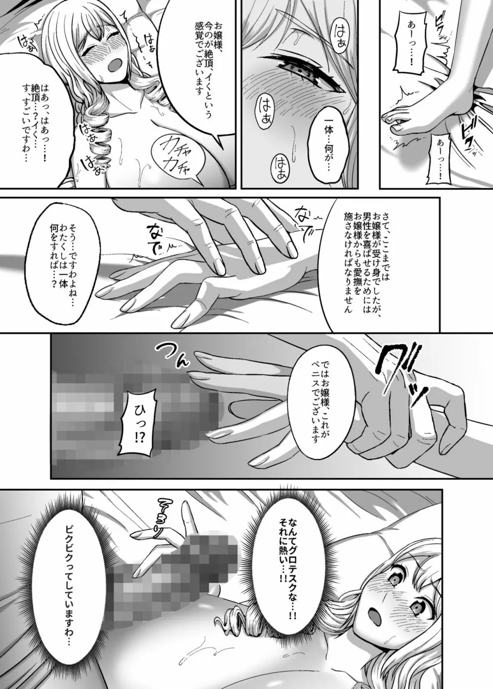 一流のレディは性行為の技術も一流でなくては Page.10