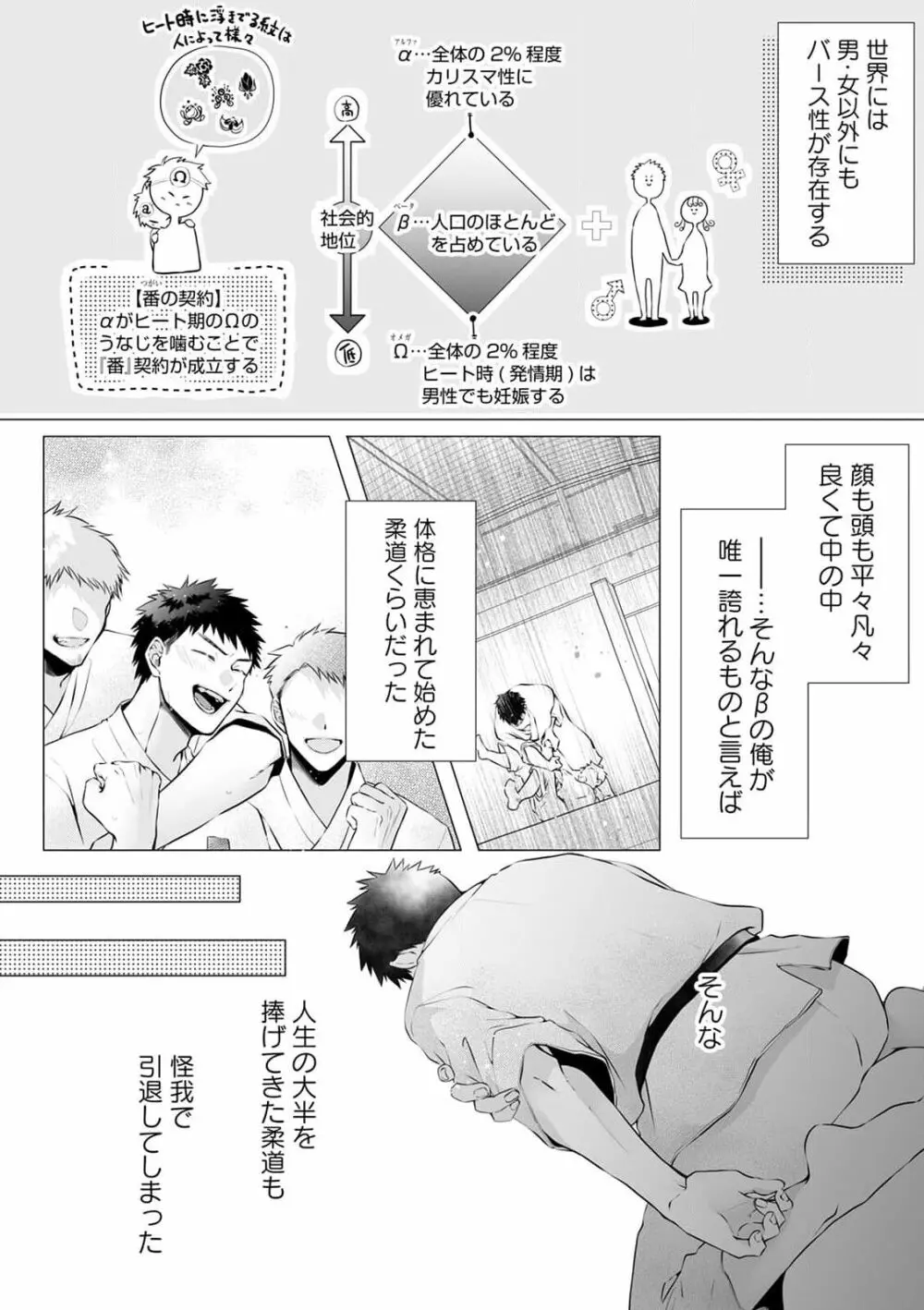 脳筋βは臆病Ωのお世話役 act.1 Page.5