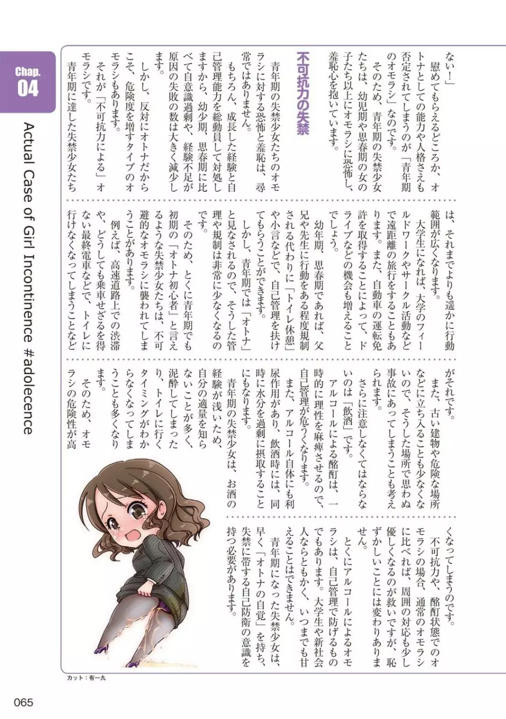 総天然色 失禁少女の基礎知識 Page.66