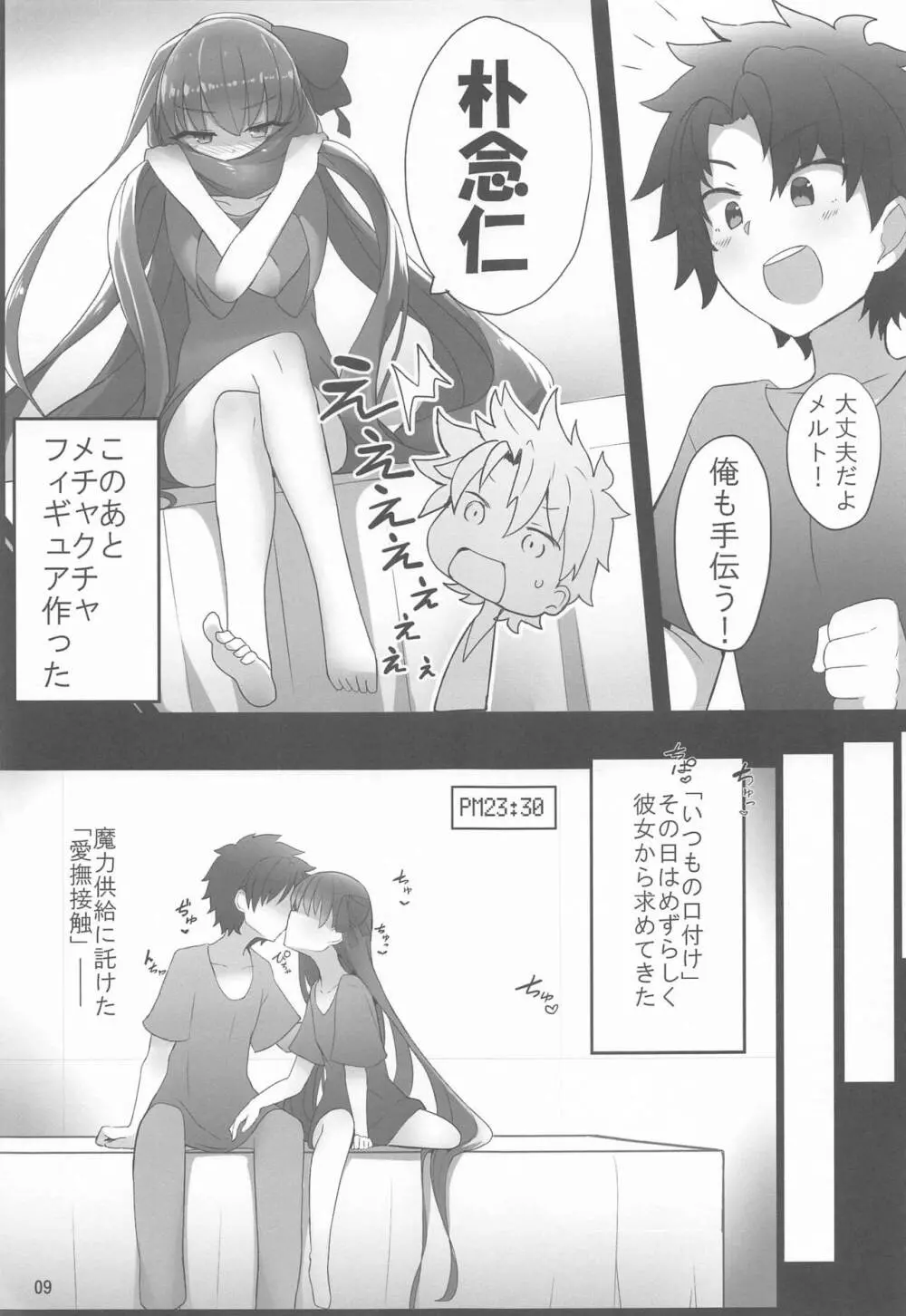 メルトが素足になりまして Page.7