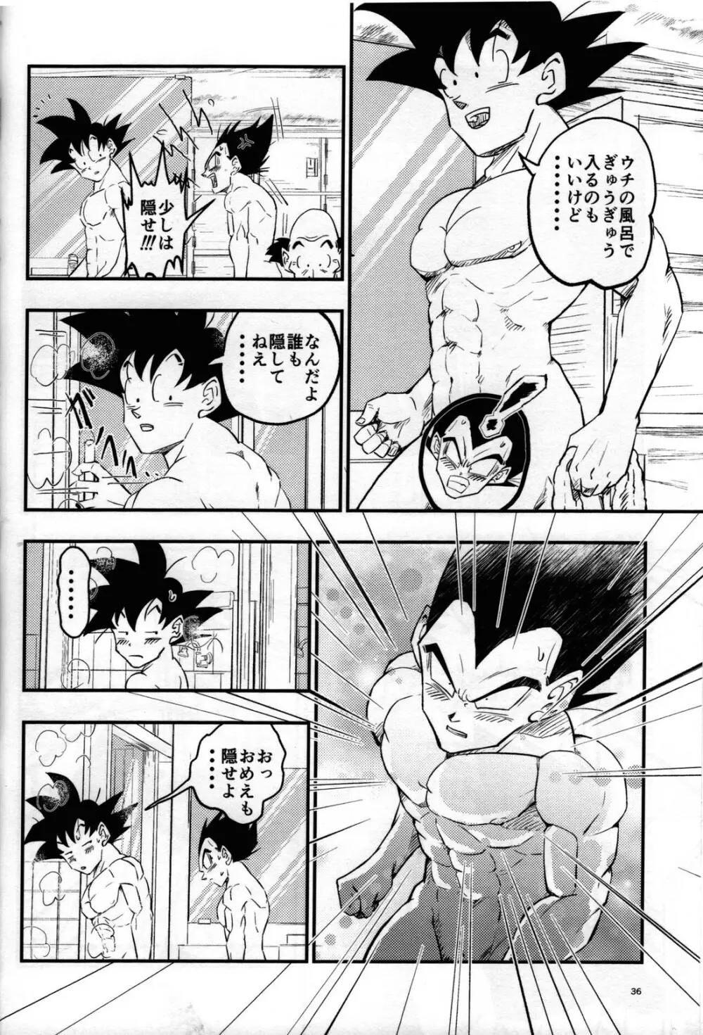 Hajime Tegekijo – Dragon Ball dj Page.35