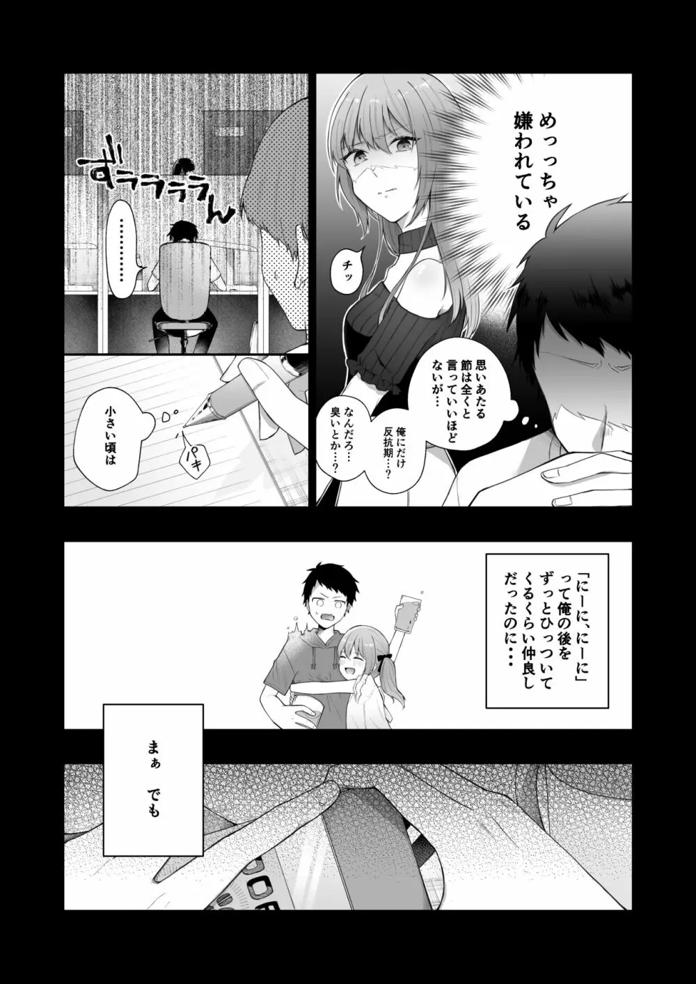 [週休8日 (星奈みみヲ)] とある兄と(元)妹のおはなし Page.11