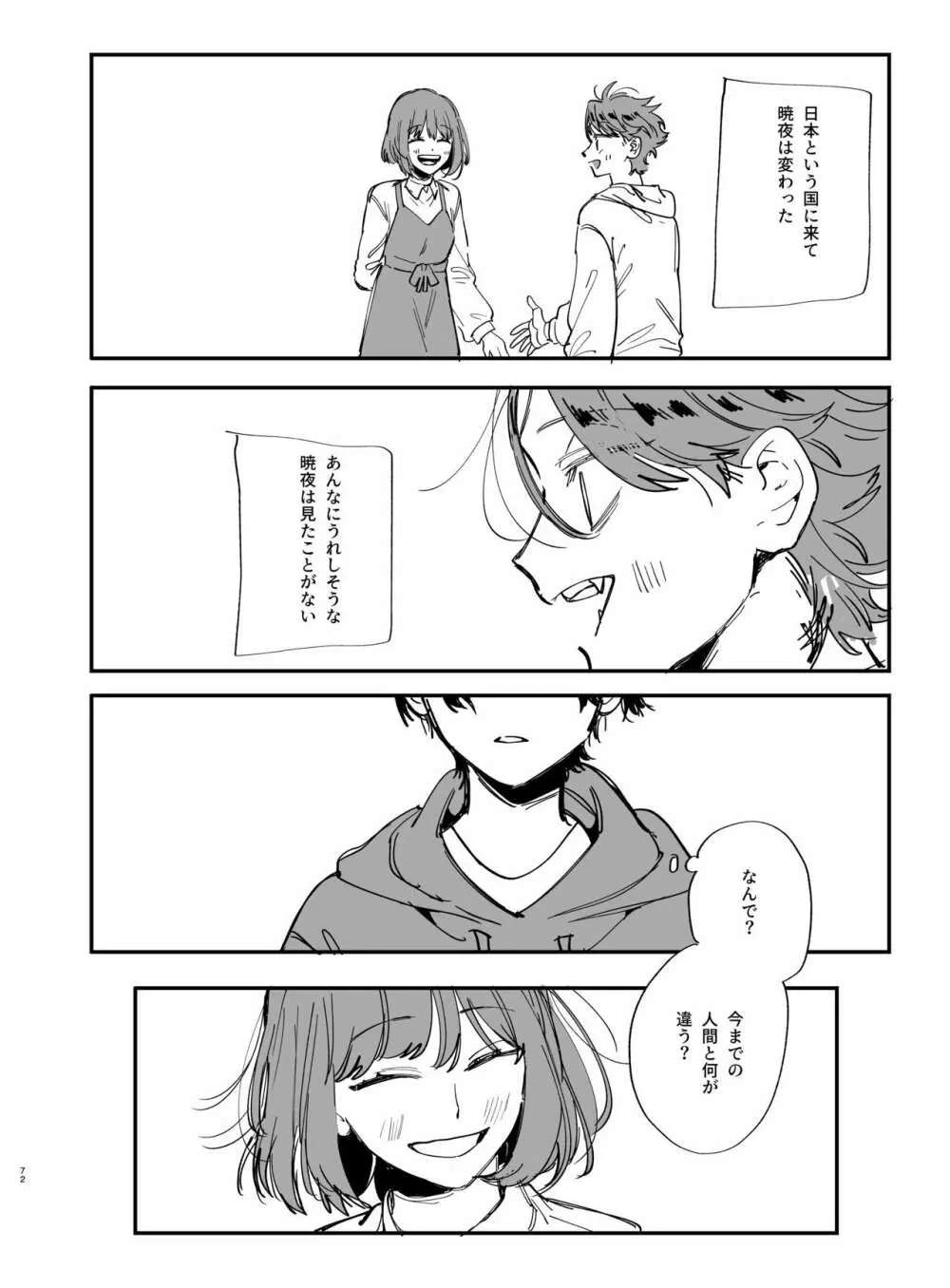 猫かぶり吸血鬼に骨の髄まで食べ尽くされる2 Page.72