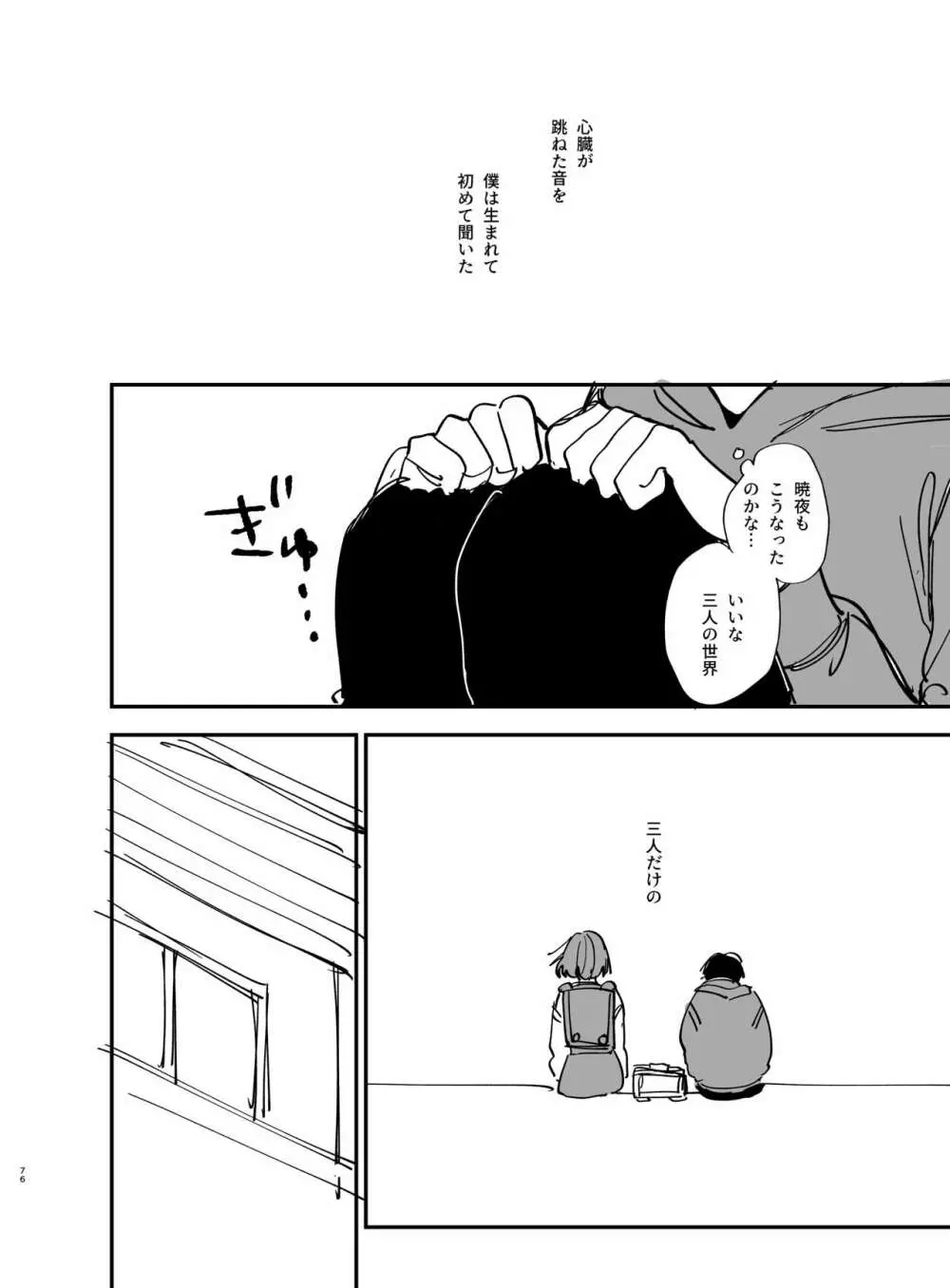 猫かぶり吸血鬼に骨の髄まで食べ尽くされる2 Page.76