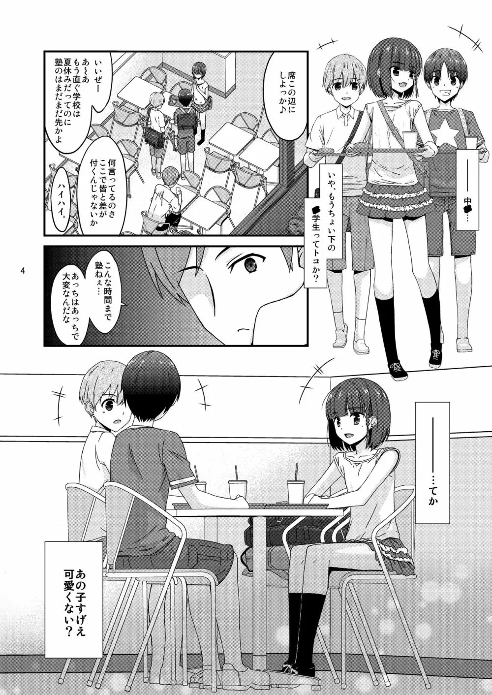 ミセタガリのオンナノコ Page.4