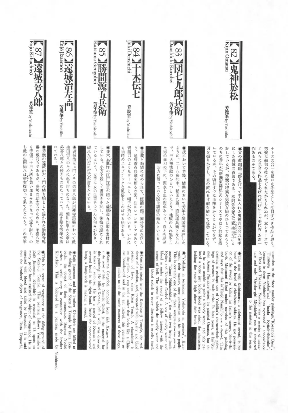 江戸昭和競作 - 無惨絵·英名二十八衆句 Page.102
