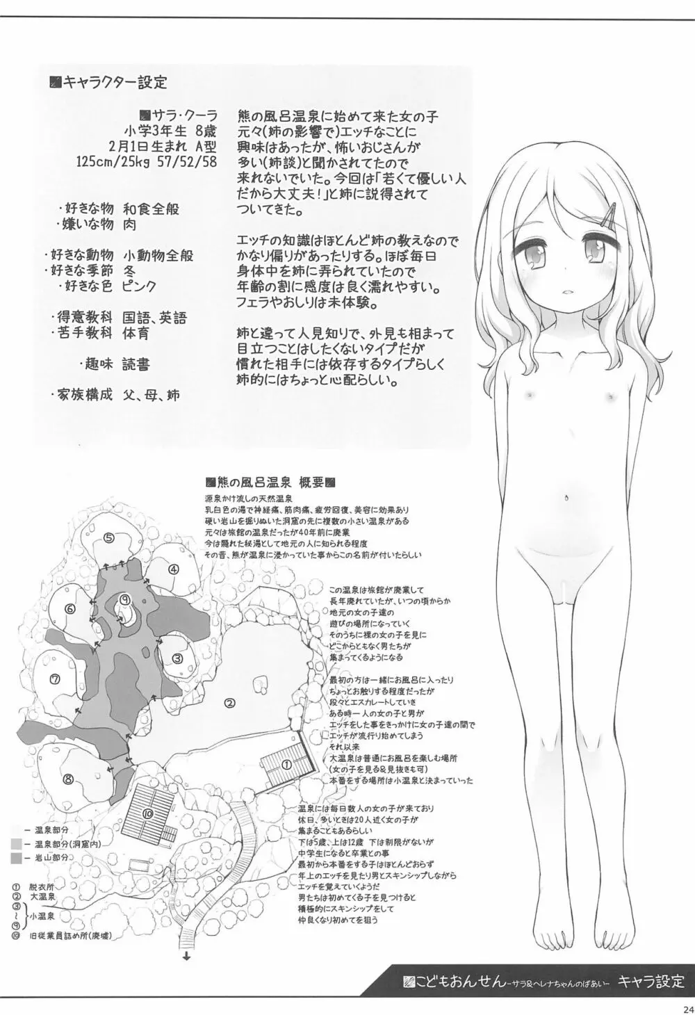 こどもおんせん -サラ&ヘレナちゃんのばあい- Page.24