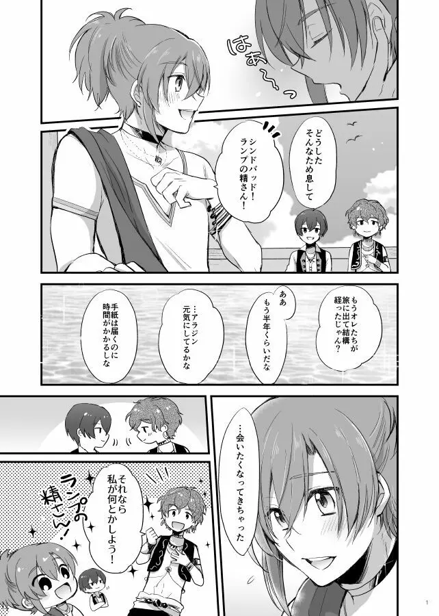 千夜一夜は朝が来ても Page.2